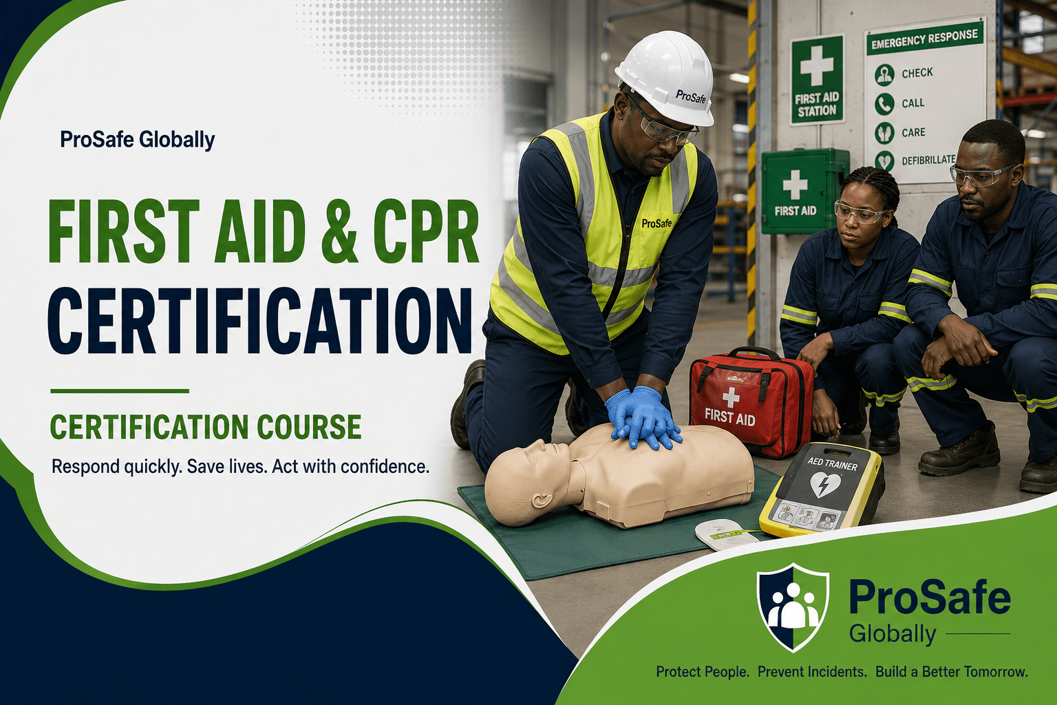 First Aid & CPR Certification safety training