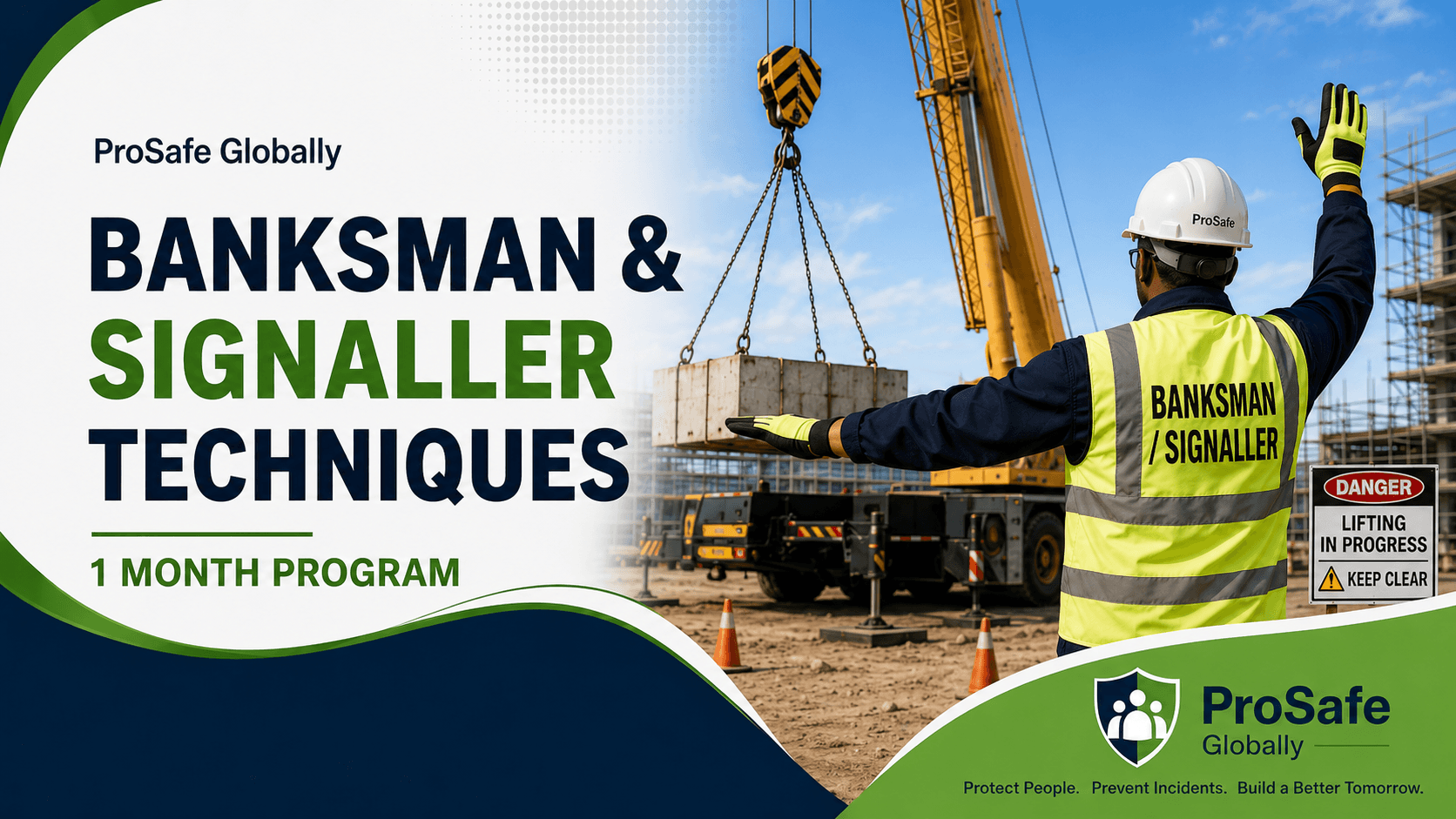 Banksman & Signaler Techniques construction safety training