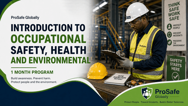 HSE Training & Safety Certification with Worldwide standards | ProSafe ...