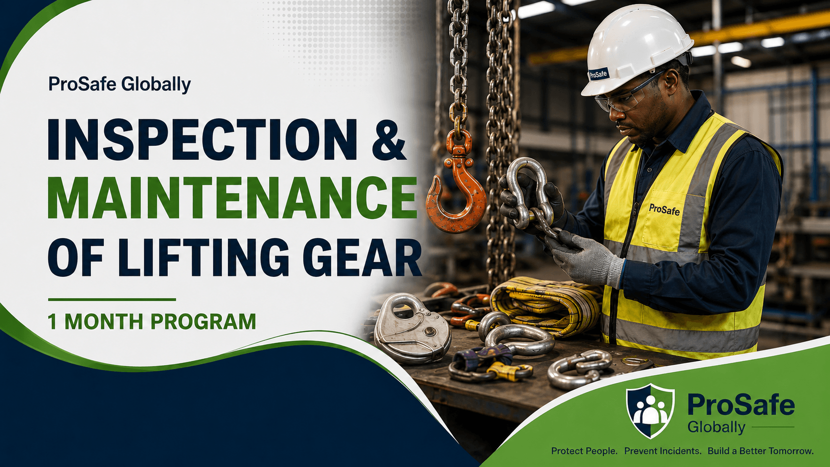 Inspection & Maintenance of Lifting Gear construction safety training